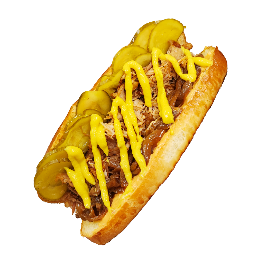 дърпан хотдог